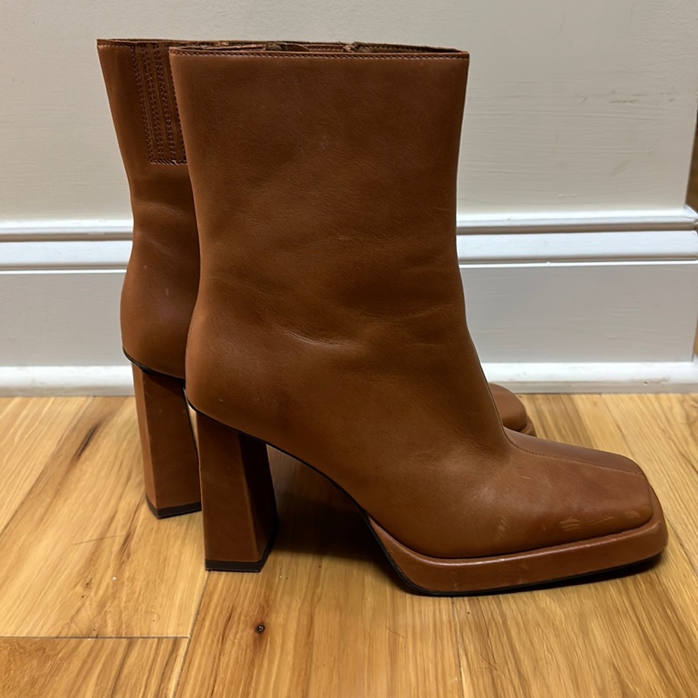 Jeffrey Campbell platform booties